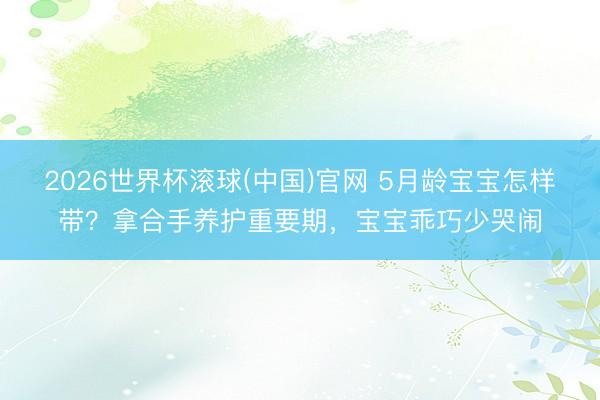 2026世界杯滾球(中國)官網 5月齡寶寶怎樣帶？拿合手養護重要期，寶寶乖巧少哭鬧